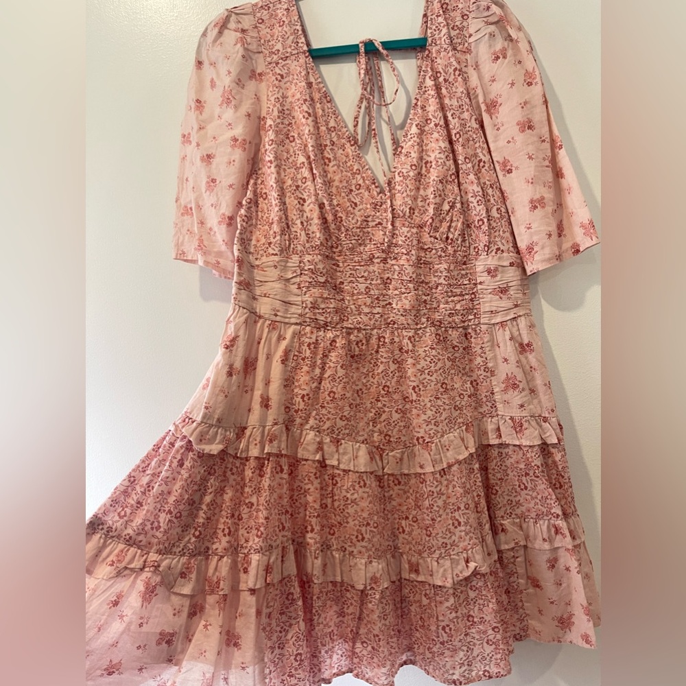 American Eagle Floral Boho Sundress